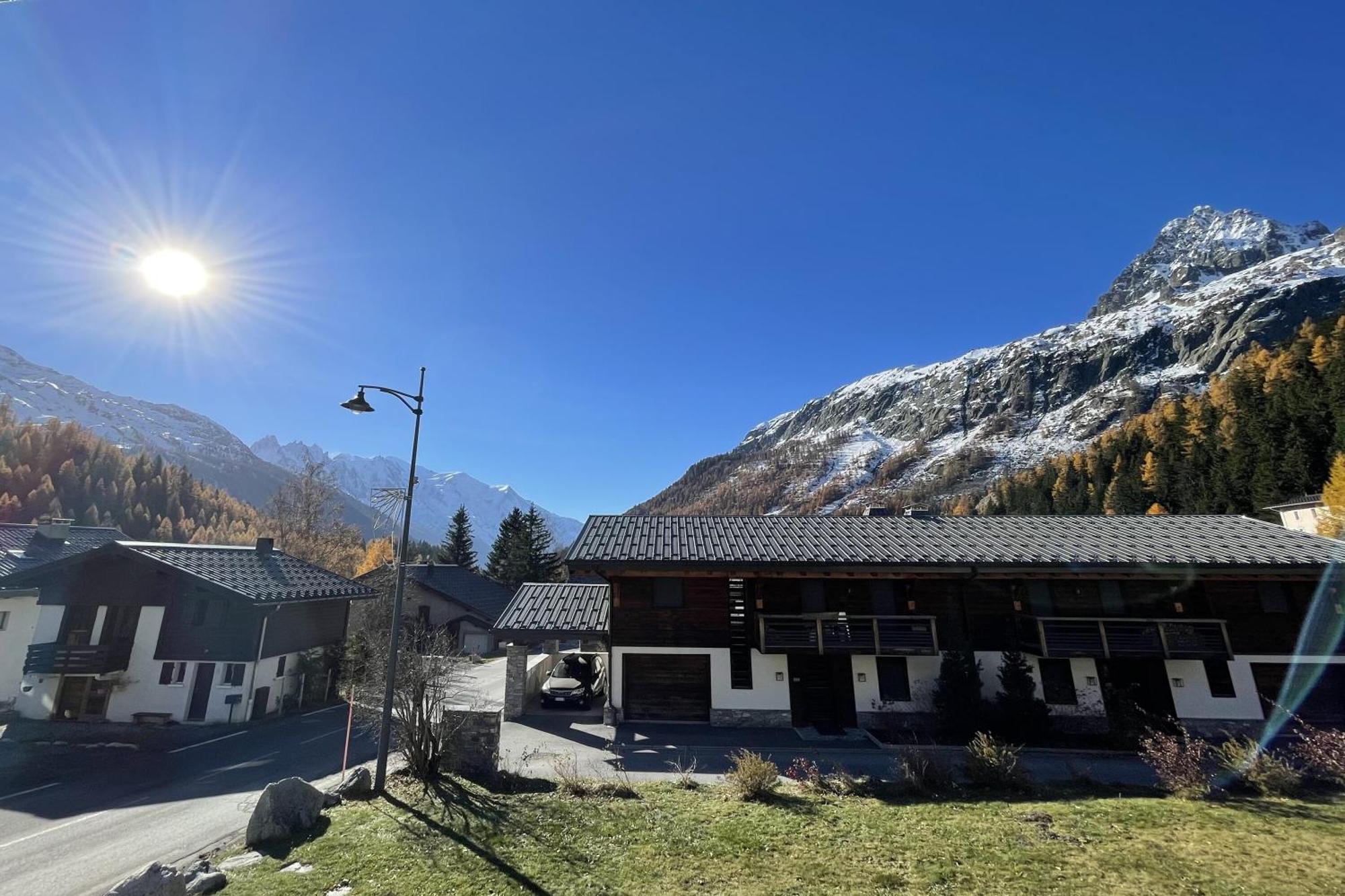 Sunny Nest - View Of Mb Montroc - Happy Rentals Chamonix Dış mekan fotoğraf